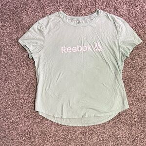 Reebok Women's Mint Green Short Sleeve Tee